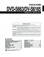 Yamaha DVS-6165 - Service Manual 